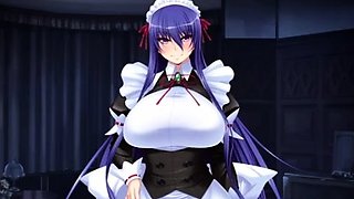 Outdoor pleasure with sex toys in hentai video