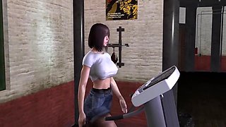 Anime Hentai - 3d Big Boobs Exercise Teacher Got Fucked By Old Dick
