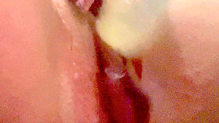 Dildo Play Makes Me Squirt