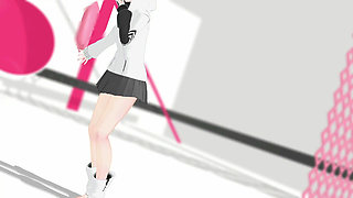 Azumaim Loki Hentai Mmd 3D White Hair Color Edit Smixix