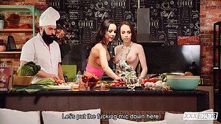 Angel Rush's Steamy Kitchen Affair Fuels Wild Passion