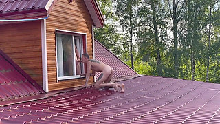 Doing This on the Roof