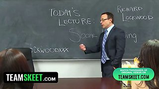 Tutor obsessed with one of his innocent students