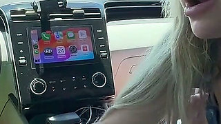 Sneaky Car Handjob with Kody Evans