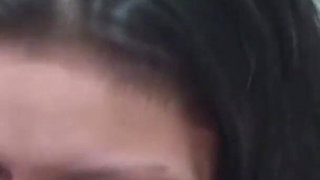 Horny Asian Rides Cock and Gets Cum on Her Belly