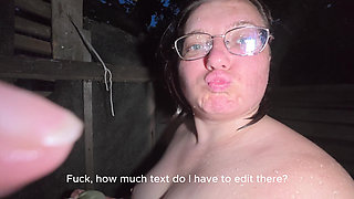 Soapy Naked Bodies in a Rural Shower