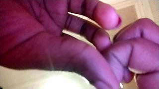 Trying to rid of the nail polish on my nails but failing first part?