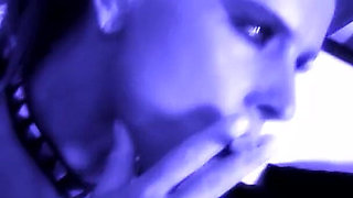 Tattooed Muscle Stud Pounds Blonde and Horny Brunette in Deepthroat-anal Threesome