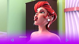 Mettle and blowjob in a wild 3D hentai adventure