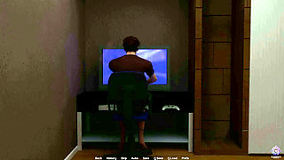 Away From Home - Full Story 2 - Life of a Horny Boy Who Went to Visit His Stepaunt's Home with Stepmom