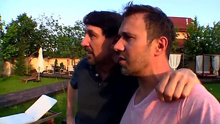 Wet Pool Orgy with Cathy Heaven - Anal & Facial for Horny Sluts in German Party