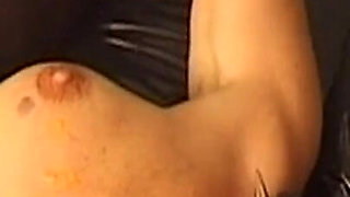 Masked Mature MILF Drenched in Hot Wax and Bondage