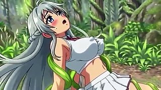 3D Hentai: Innocent Anime Girl Seduced & Hard Fucked by Monster Plant - Full Orgasm & Big Tits