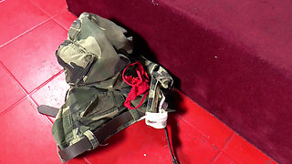 Muscular Stud with Monster Cock Pounds Blonde Tit Bomb and Latina Slut in Threesome Anal