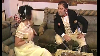 Hot ladies of the XIX century get fucked like whores