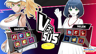 Ep11: Hentai Scenes with Billie and Helen - Academy Love Saga: Tennis Angels Ex