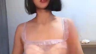 Amateur Asian Chicks Squat To Show Their Panties Off