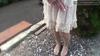 Horny MILF enjoys as clit gets rubbed by a huge vibrator