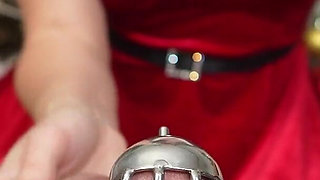 Chastity Cuck Gets to Fuck Me Under Christmas Tree