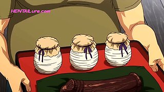 HENTAI Teacher Taken by Villagers in a Dark Forest Ritual