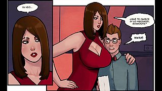 This romantic world - college party ends with student hookups