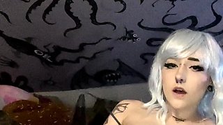 Skinny Blonde Teen Anal amp Vaginal Toys DP