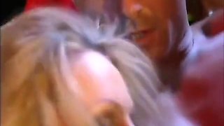 Nikki Anderson - Blonde Whore Legs Wide Open Has Her Pussy Licked And Fucked