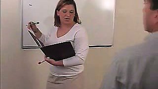 Office Lady Ass Belt Spanked