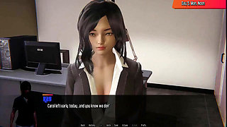 Maids and maidens: a kiss from the secretary in the office-ep6