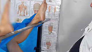 Gynecologist Sticks It up Married Woman's Ass During Exam