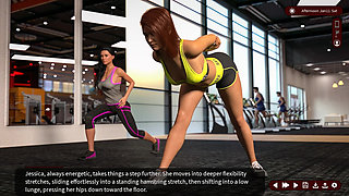 Whispers of Desire: Sexy Wives in the Gym - Episode 12