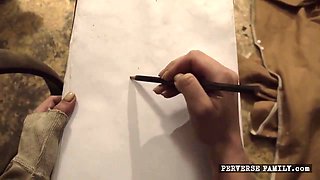 Pervert Family Unexpected Breakfast