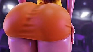 Girl with Giant Ass