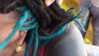 FMM Anal Threesome, Rough Assfucking for Alternative Girl