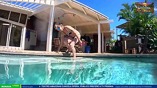 Brazilian Jungle TV Keeps Interrupting a Real Mature Couple