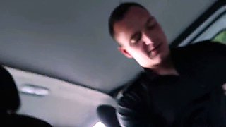 Cock hungry blonde MILF pulled into hardcore threesome
