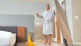 PUREMATURE Seductive Corporate Fuck With Mature MILF Nikita Reznikova
