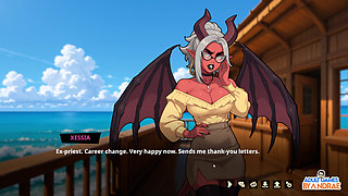 Succubless Gameplay Part 1 - Arriving at Bless Resort