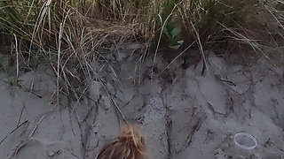 Nude beach, and I'm a fucking wife