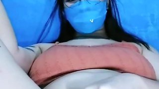 Beautiful Pregnant Hijab Plugs Into Her Vagina