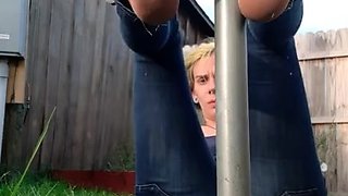 Linsey Dawn solo foot fetish