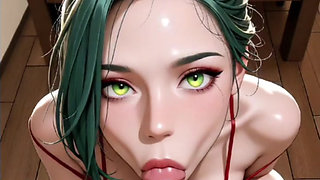 Hentai anime - I love anal sex, my friend breaks my ass with his huge cock