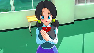 Dragon Ball Zex Chapter 2  Part 1  Android 18 and Videl Want to Fuck Gohan but..