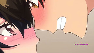 Hentai Anime Schoolgirl Caught in Library & Intense Public Encounter