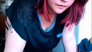 Busty Polish Amateur Lantti Irres Shows Off on Webcam