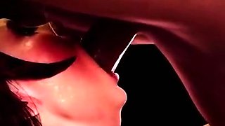 Girl sucking a awesome BBC.