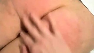 Femdom spanking on the ass ...