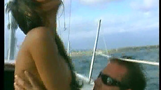 Tan Lined Beauty Fucked in Both Holes and Facialized by a Massive Cock