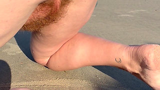 Doggy Piss on the Beach