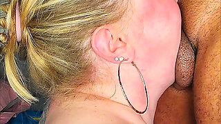 Throat Goblin Ep - 83 Horny Blonde Girl Loves to Give Roommate Sloppy Blowjobs for Throatpie